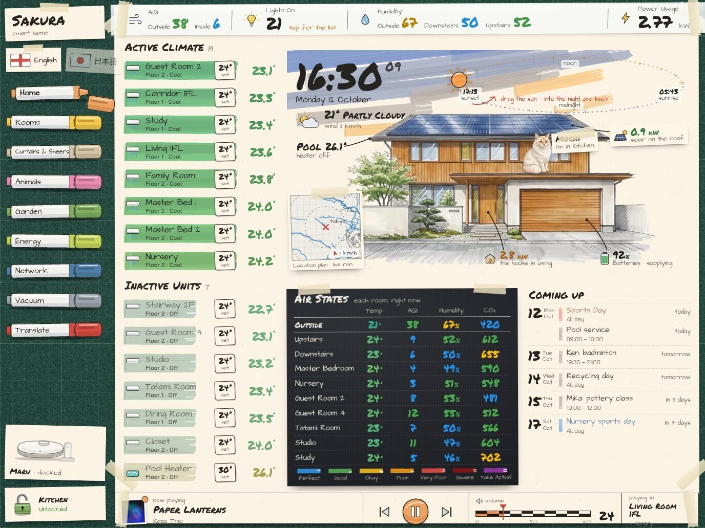 Marker: a still of the dashboard